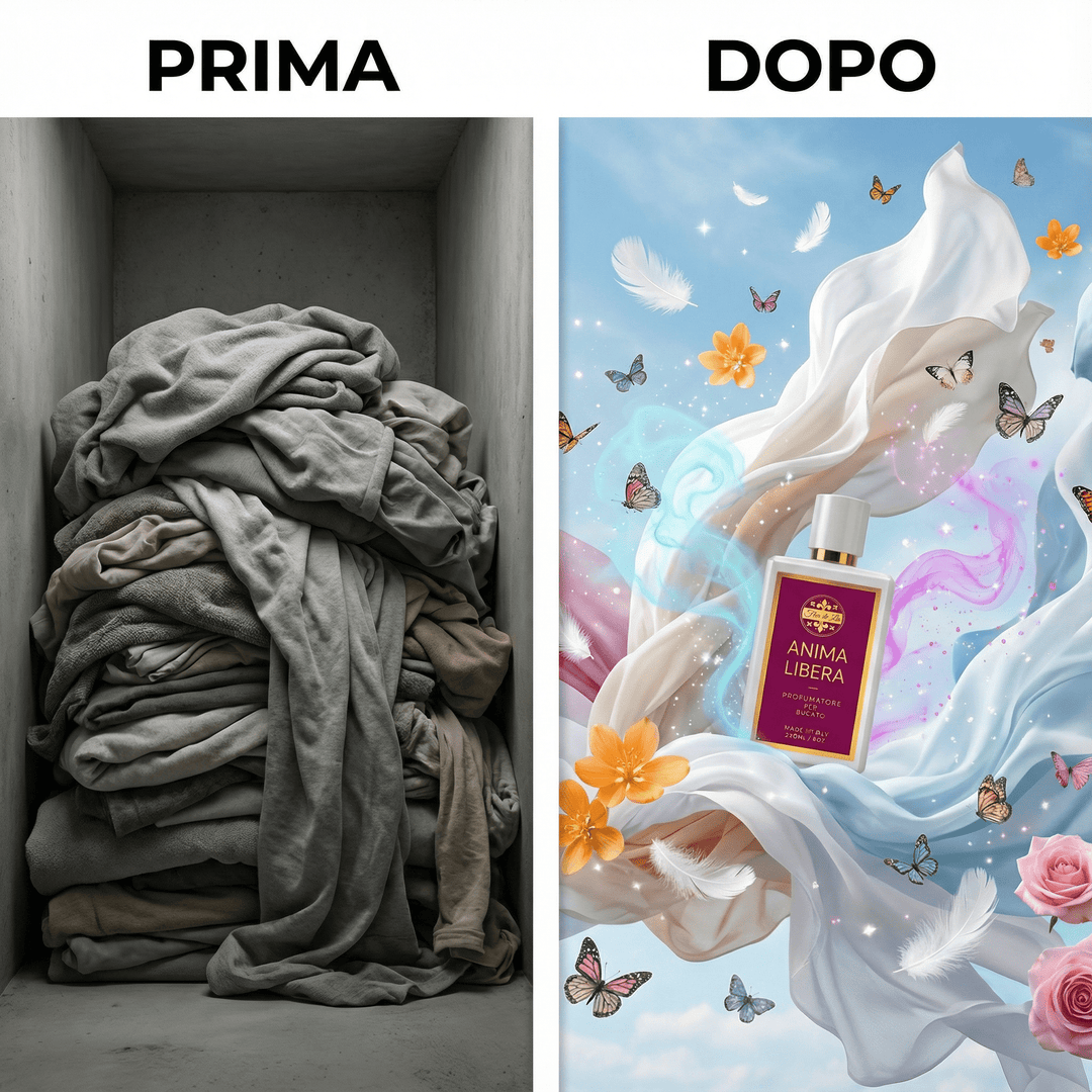 Anima Libera, Profumatore Bucato Concentrato per Lavatrice. - Profumatore Bucato Concentrato per Lavatrice | Flor De Lis
