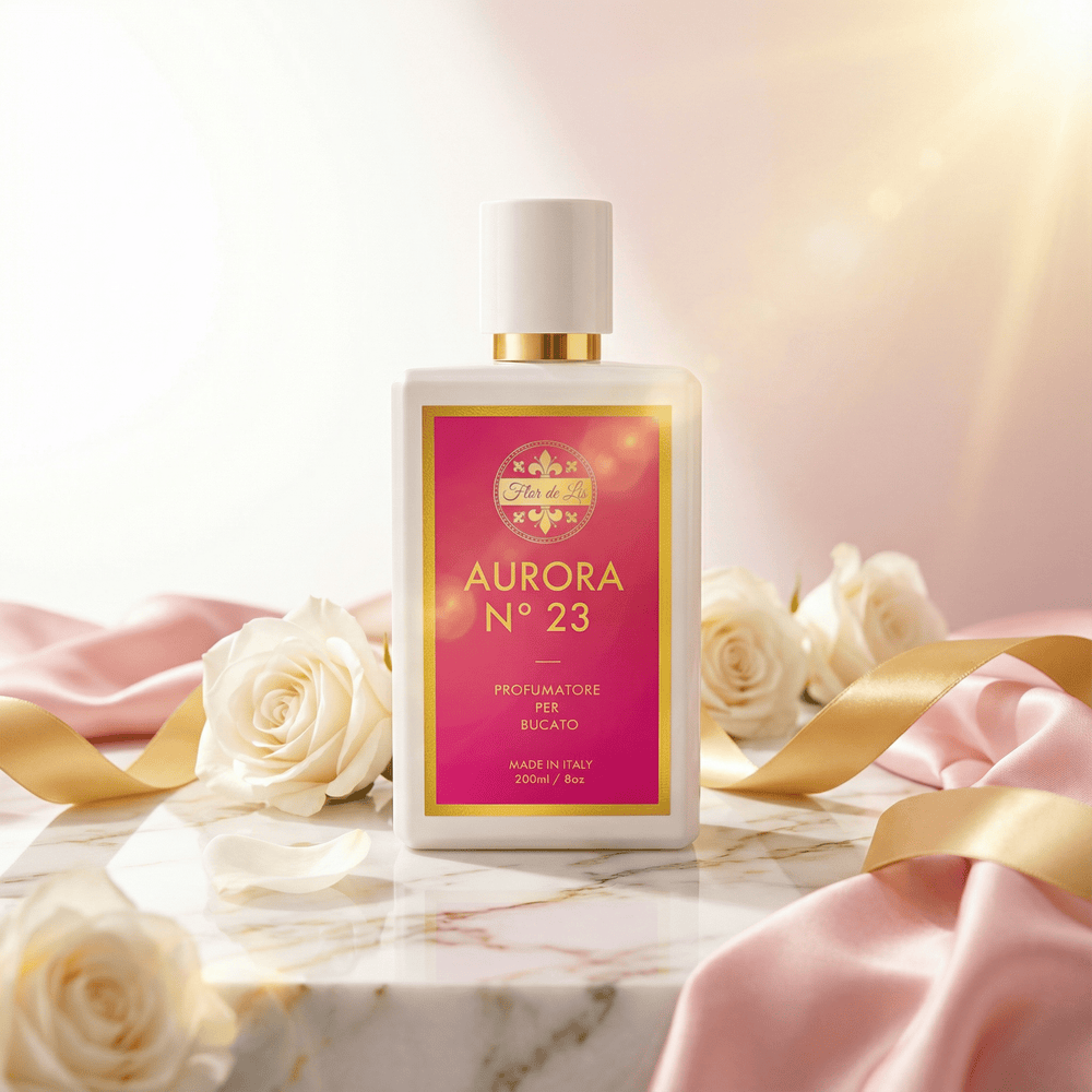 Aurora n 23, Profumatore Bucato Concentrato, per Lavatrice. - Profumatore Bucato Concentrato per Lavatrice | Flor De Lis