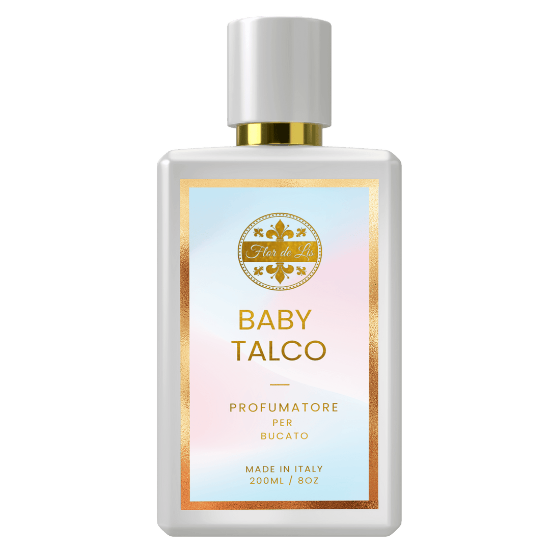 Baby Talco, Profumatore Bucato, concentrato per Lavatrice. - Profumatore Bucato Concentrato per Lavatrice | Flor De Lis
