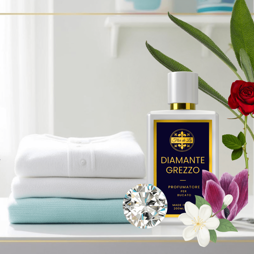 Diamante Grezzo, Profumatore Bucato Concentrato, per Lavatrice, - Profumatore Bucato Concentrato per Lavatrice | Flor De Lis