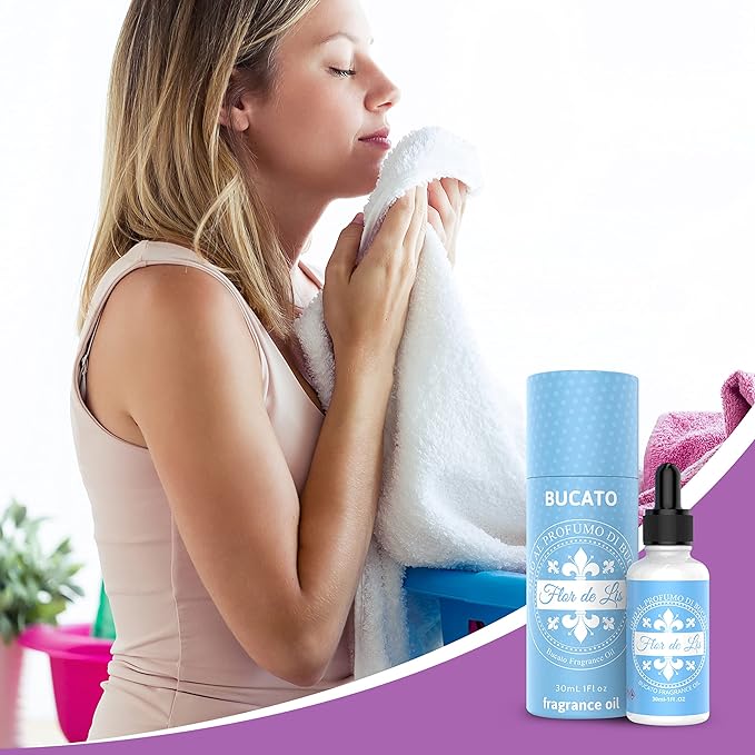 Esclusivo Profumo per Asciugatrice,Olio alla Fragranza di Bucato Flor de lis - Profumatore Bucato Concentrato per Lavatrice | Flor De Lis