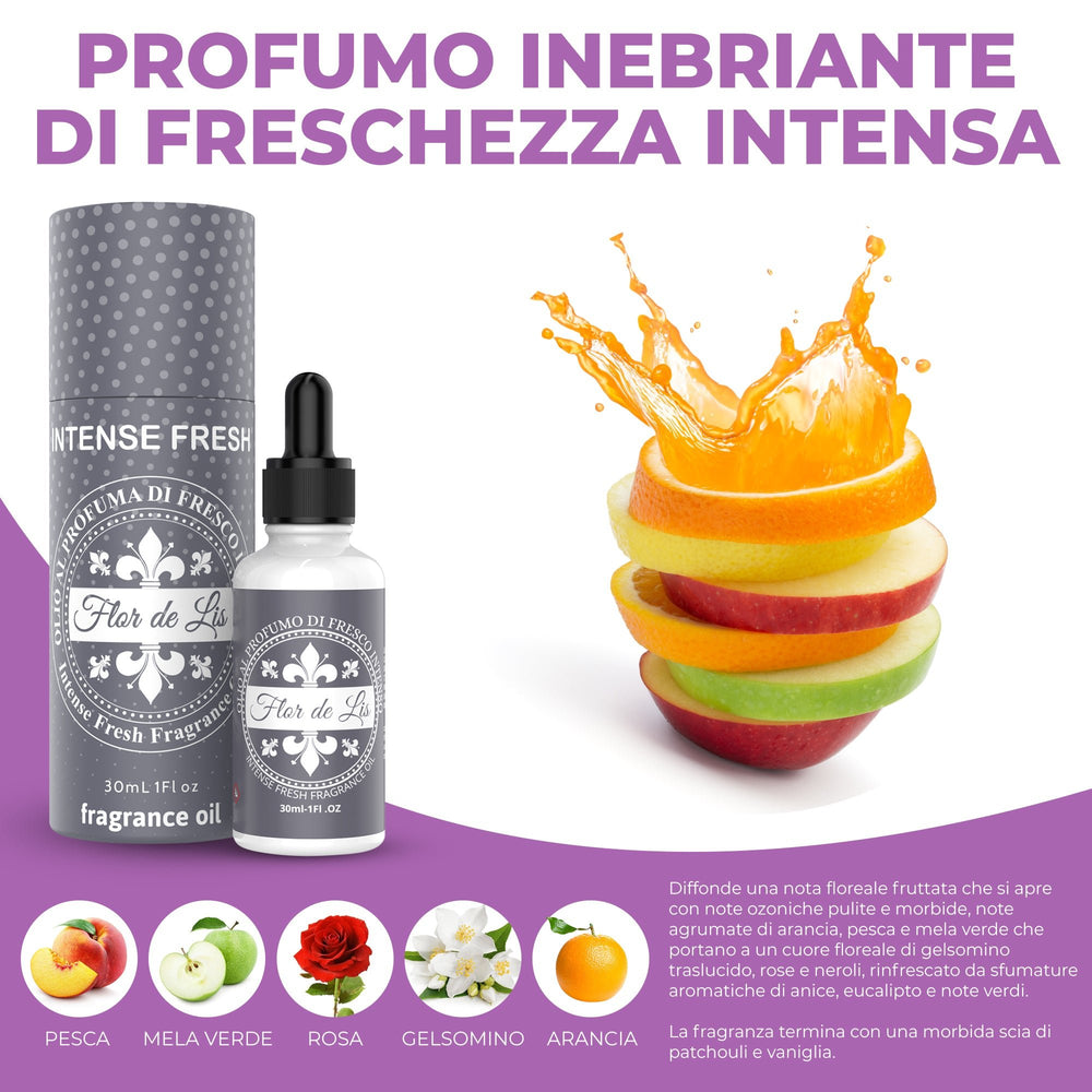 Esclusivo Profumo Per Asciugatrice,Olio Alla Fragranza Di Fresco Intenso Flor De Lis - Profumatore Bucato Concentrato per Lavatrice | Flor De Lis
