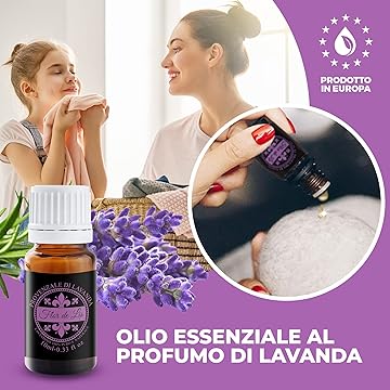 Palline Di Lana per Asciugatrice Con Olio Essenziale Lavanda - Profumatore Bucato Concentrato per Lavatrice | Flor De Lis