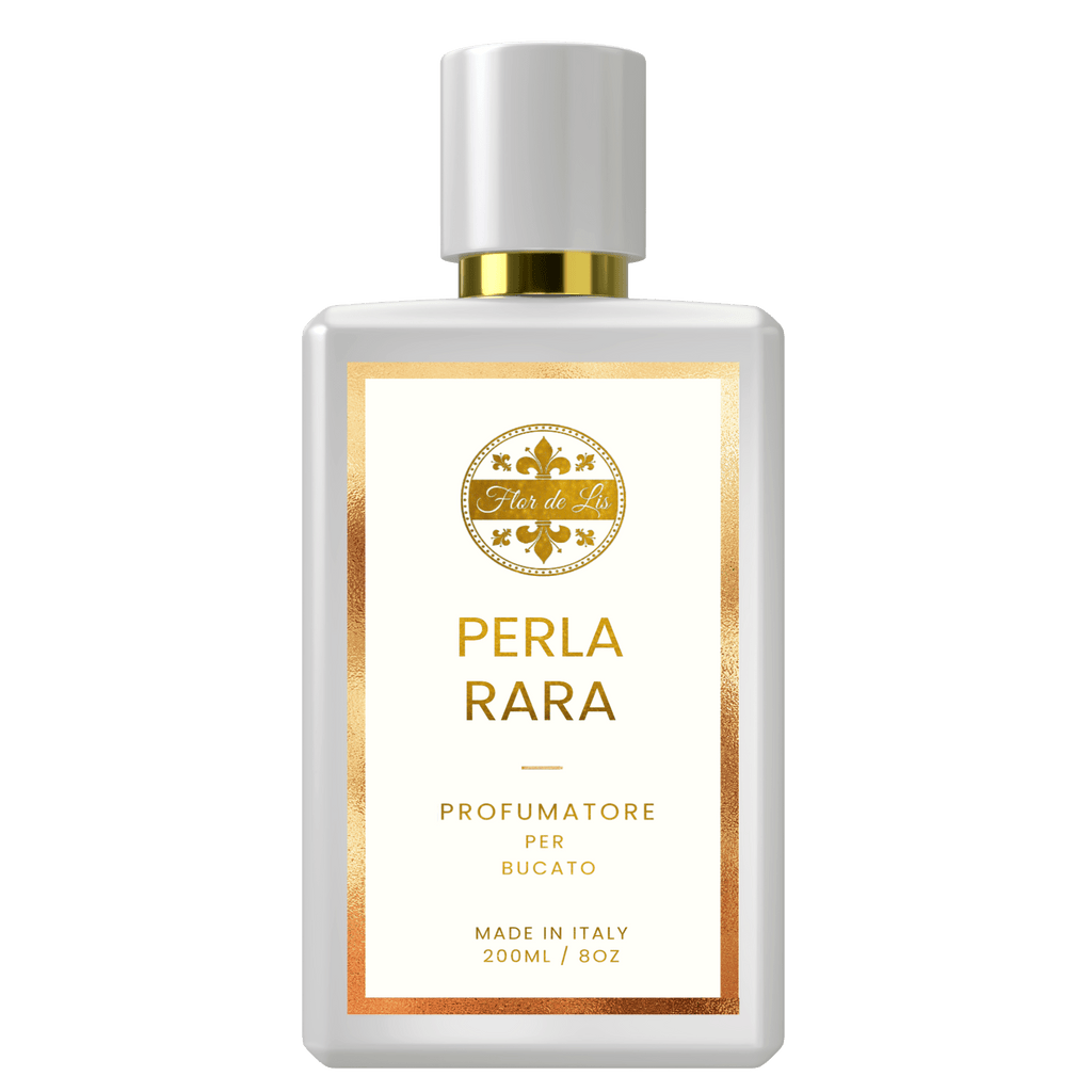 Perla Rara, Profumatore Bucato, concentrato per Lavatrice 200ml. Flor De Lis - Fragranze di Lusso per Bucato e Casa Perla Rara, Profumatore Bucato, concentrato per Lavatrice 200ml. Flor De Lis - Fragranze di Lusso per Bucato e Casa