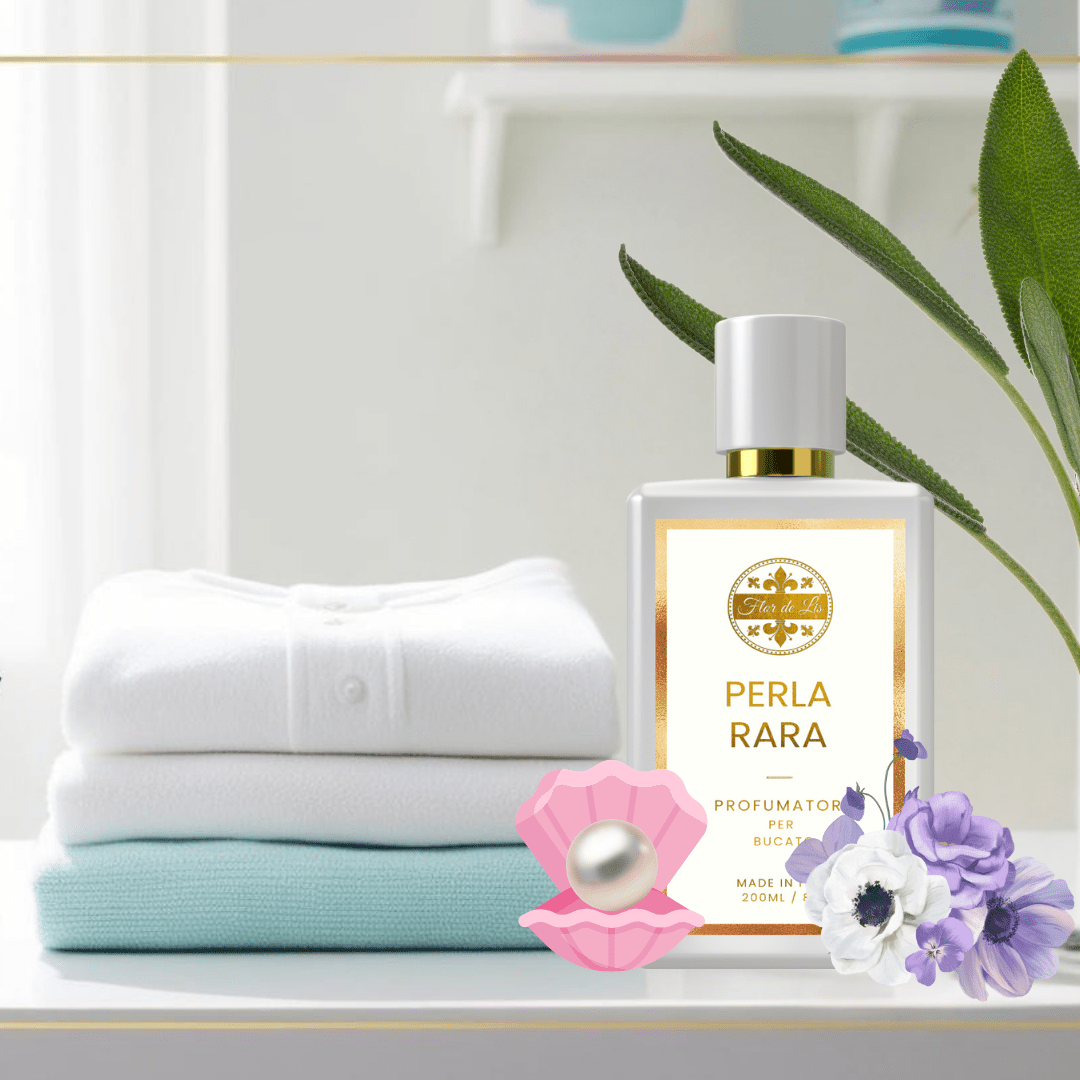 Perla Rara, Profumatore Bucato, concentrato per Lavatrice - Profumatore Bucato Concentrato per Lavatrice | Flor De Lis
