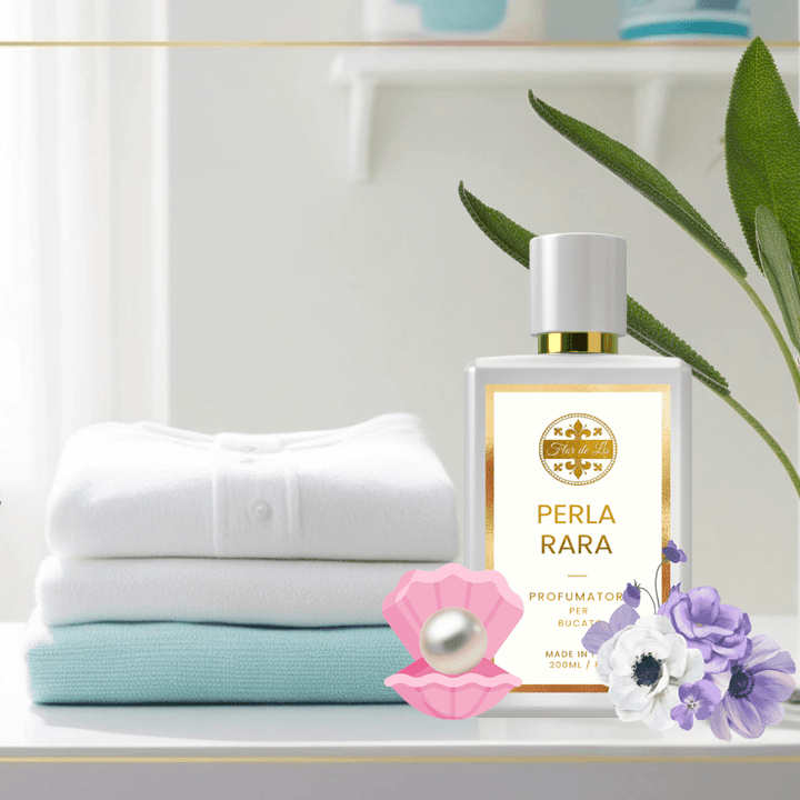 Perla Rara, Profumatore Bucato, concentrato per Lavatrice - Profumatore Bucato Concentrato per Lavatrice | Flor De Lis