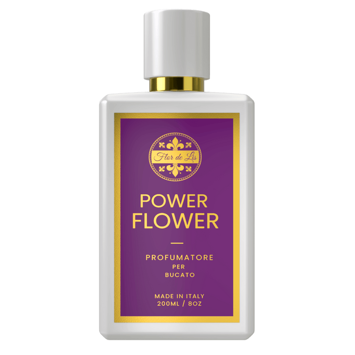 Power Flower, Profumatore Bucato Concentrato per Lavatrice. - Profumatore Bucato Concentrato per Lavatrice | Flor De Lis