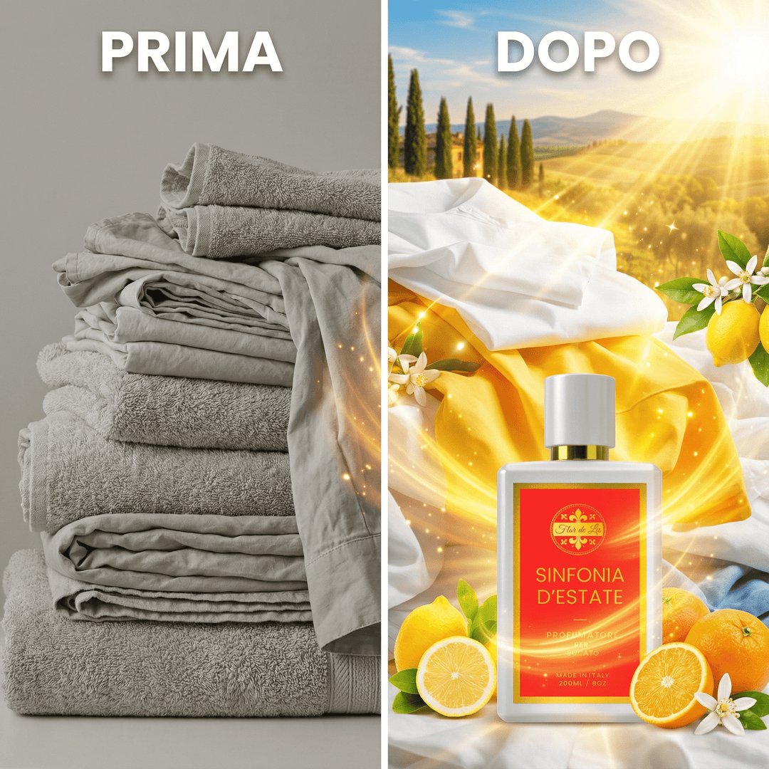 Sinfonia D'estate, Profumatore Bucato, concentrato per Lavatrice - Profumatore Bucato Concentrato per Lavatrice | Flor De Lis